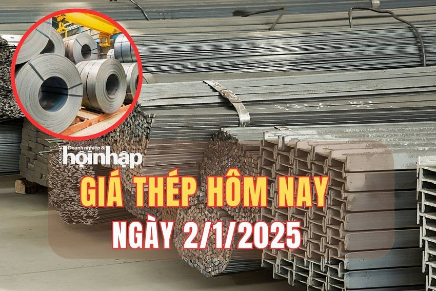 Giá thép hôm nay 2/1: