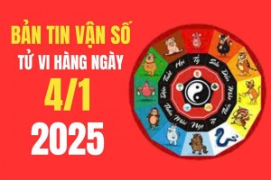 Tử vi - Vận số ngày 04/01/2025: Con giáp nào sẽ thu được khoản tiền hậu hĩnh từ các công việc tay trái ?