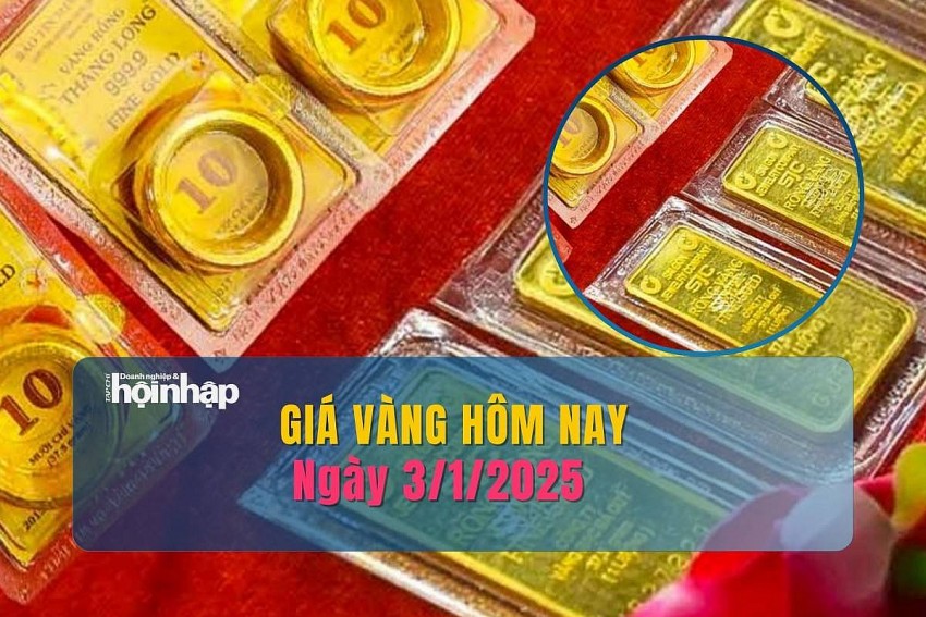 Giá vàng hôm nay 3/1: Giá vàng nhẫn tăng sốc hơn 1 triệu đồng/lượng Giá vàng hôm nay 3/1: Giá vàng nhẫn tăng sốc hơn 1 triệu đồng/lượng