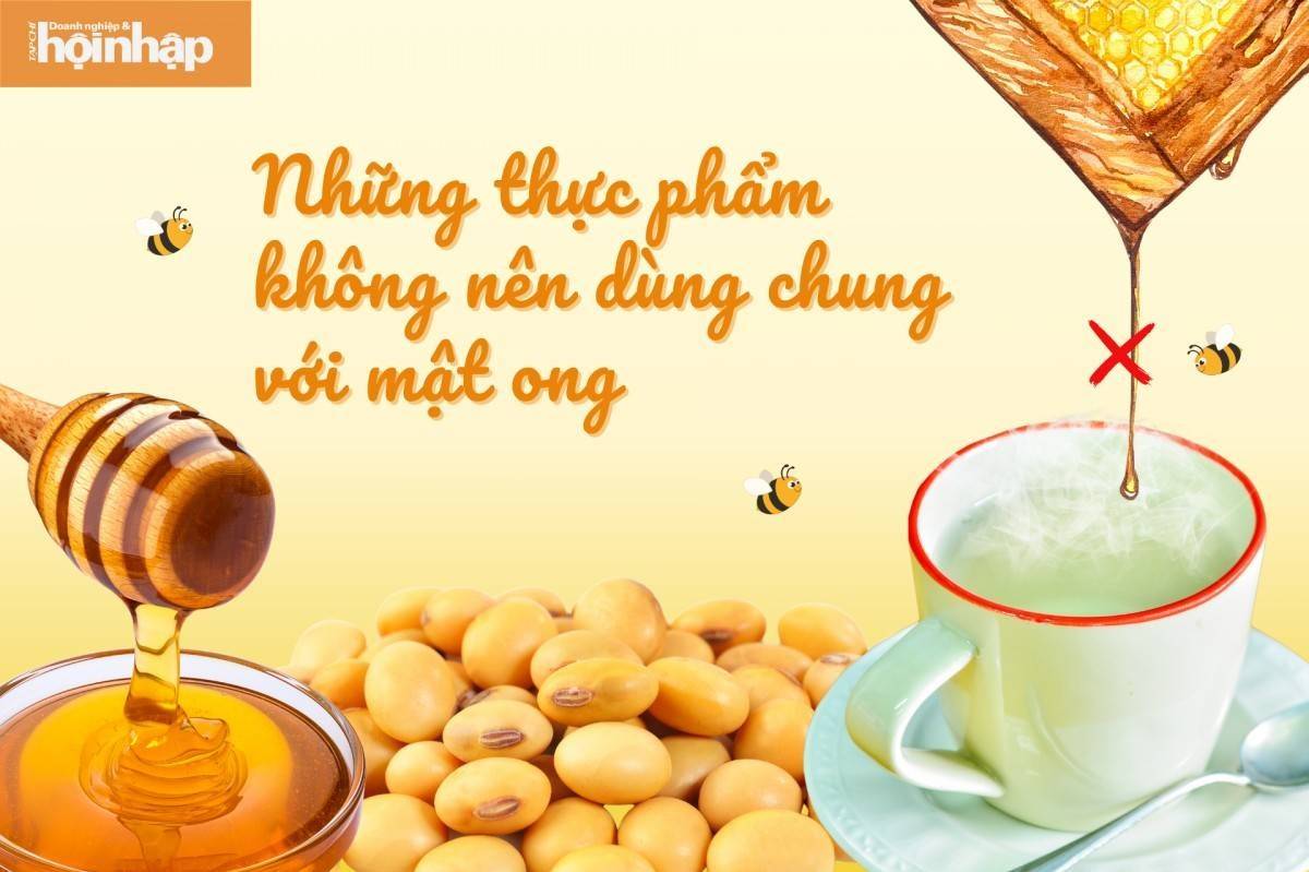 Những thực phẩm không nên dùng chung với mật ong