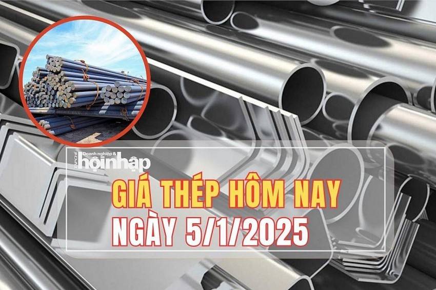 Giá thép hôm nay 5/1: Giá thép trên sàn Thượng Hải giảm dưới 3.300 CNY/tấn, thép trong nước ổn định