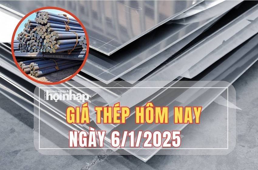 Giá thép hôm nay 6/1: Đầu tuần, giá thép quốc tế giữ đà giảm, thép nội địa giữ nguyên giá bán