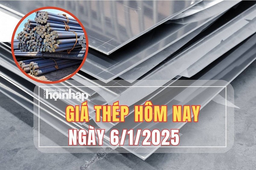 Giá thép hôm nay 6/1: Đầu tuần, giá thép quốc tế giữ đà giảm, thép nội địa giữ nguyên giá bán