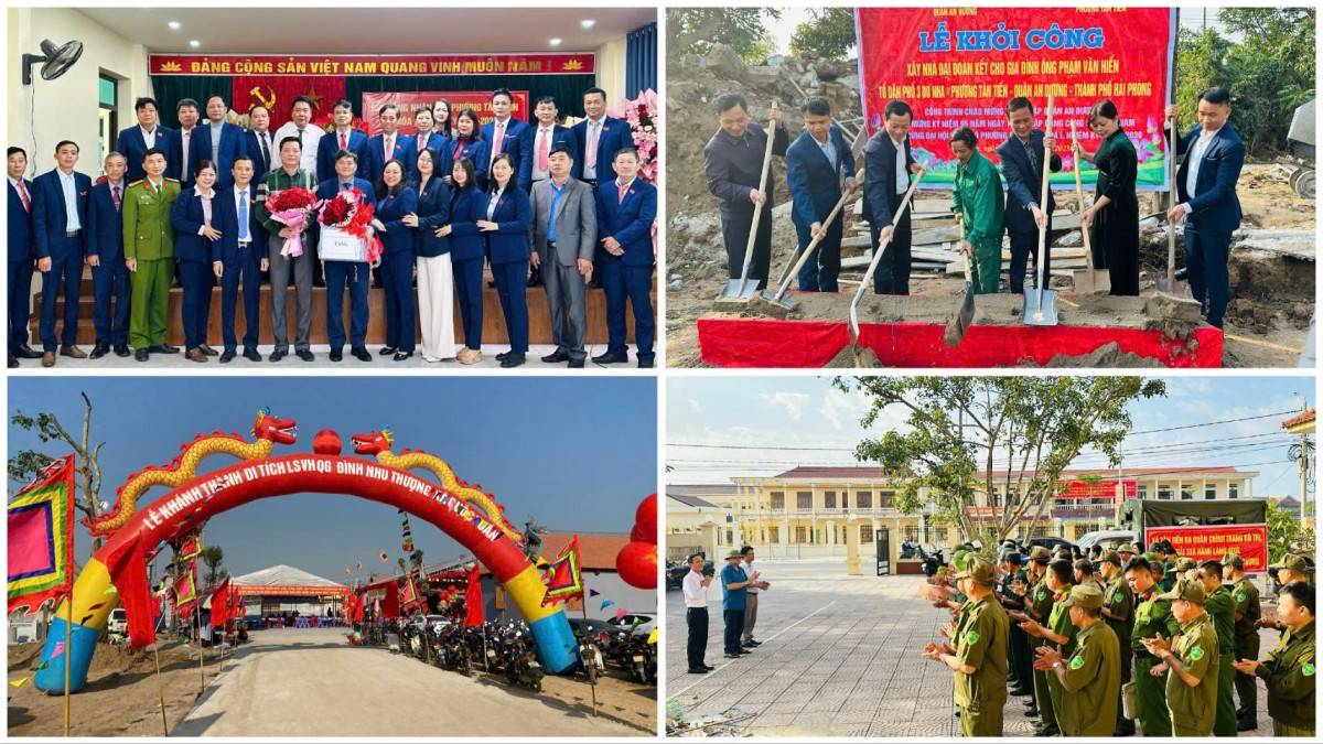 Năm  2024, An Dương hoàn thành, hoàn thành vượt mức 14/14 chỉ tiêu phát triển kinh tế-xã hội UBND thành phố và HĐND huyện giao
