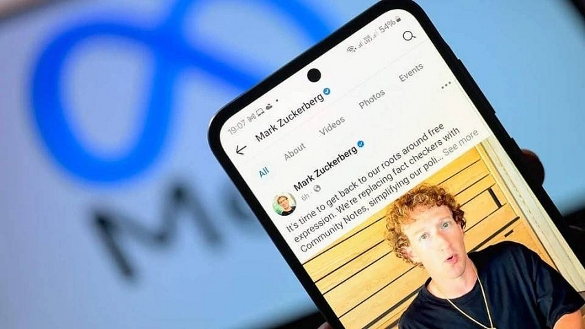   Mark Zuckerberg đăng video giải thích về quyết định này. Ảnh: AAP. 