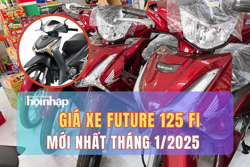 Giá xe máy Honda Future 125 FI mới nhất tháng 1/2025, giá xe Future 125 FI bản tiêu chuẩn từ 31 triệu đồng