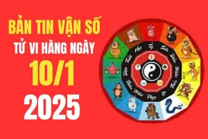 Tử vi - Vận số ngày 10/01/2025: Tuổi nào sẽ có vận trình tài lộc và may mắn ?