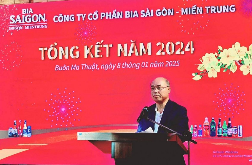 Ông Trương Công Thái - Phó chủ tịch UBND tỉnh Đắk Lắk phát biểu tại hội nghị.  