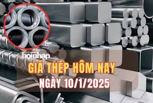 Giá thép hôm nay 10/1: Giá thép trên sàn Thượng Hải quay đầu tăng mạnh sau 5 phiên giảm liên tiếp