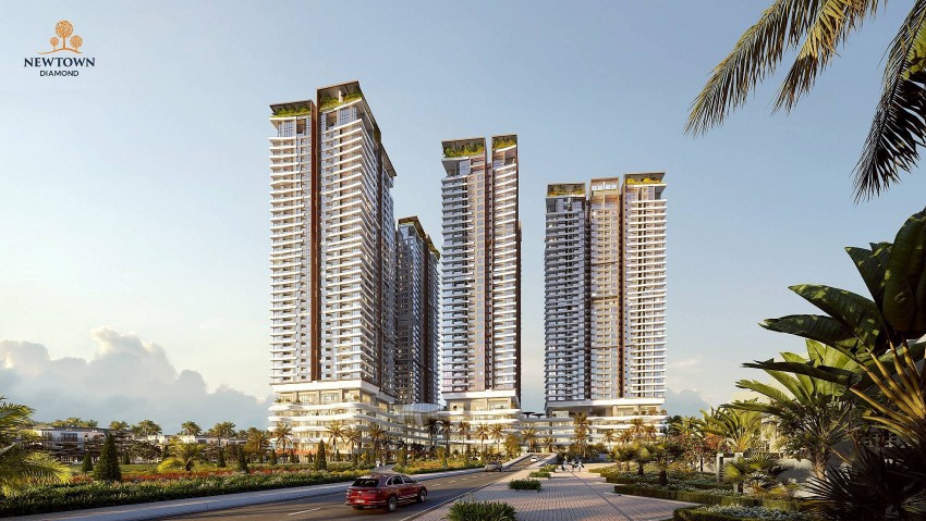 Newtown Diamond tại Đà Nẵng là một trong các tổ hợp căn hộ cao cấp thu hút sự quan tâm của nhóm nhà đầu tư mới. Newtown Diamond tại Đà Nẵng có gì thu hút nhà đầu tư mới ?