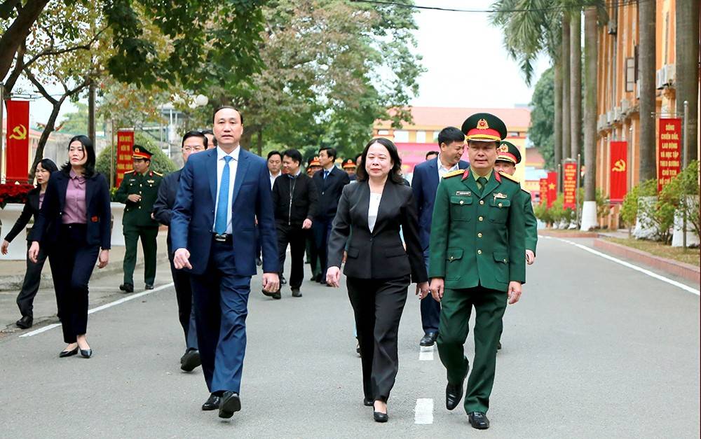 Phó Chủ tịch nước Võ Thị Ánh Xuân thăm và chúc Tết tại tỉnh Phú Thọ