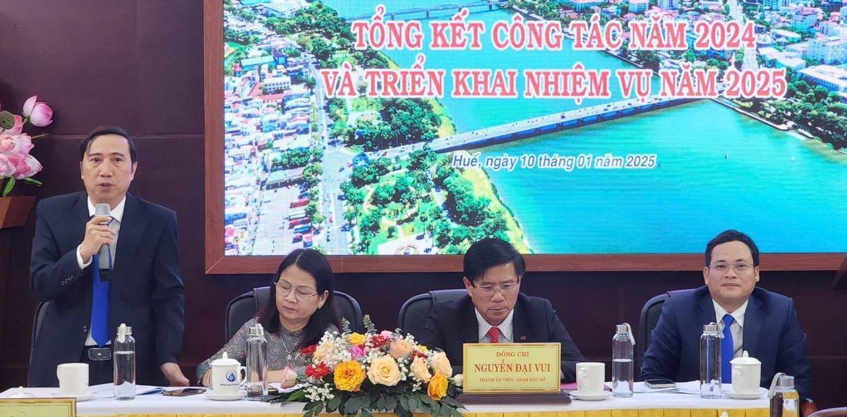 Sở KH&ĐT TP. Huế tổ chức tổng kết năm 2024 và triển khai nhiệm vụ năm 2025