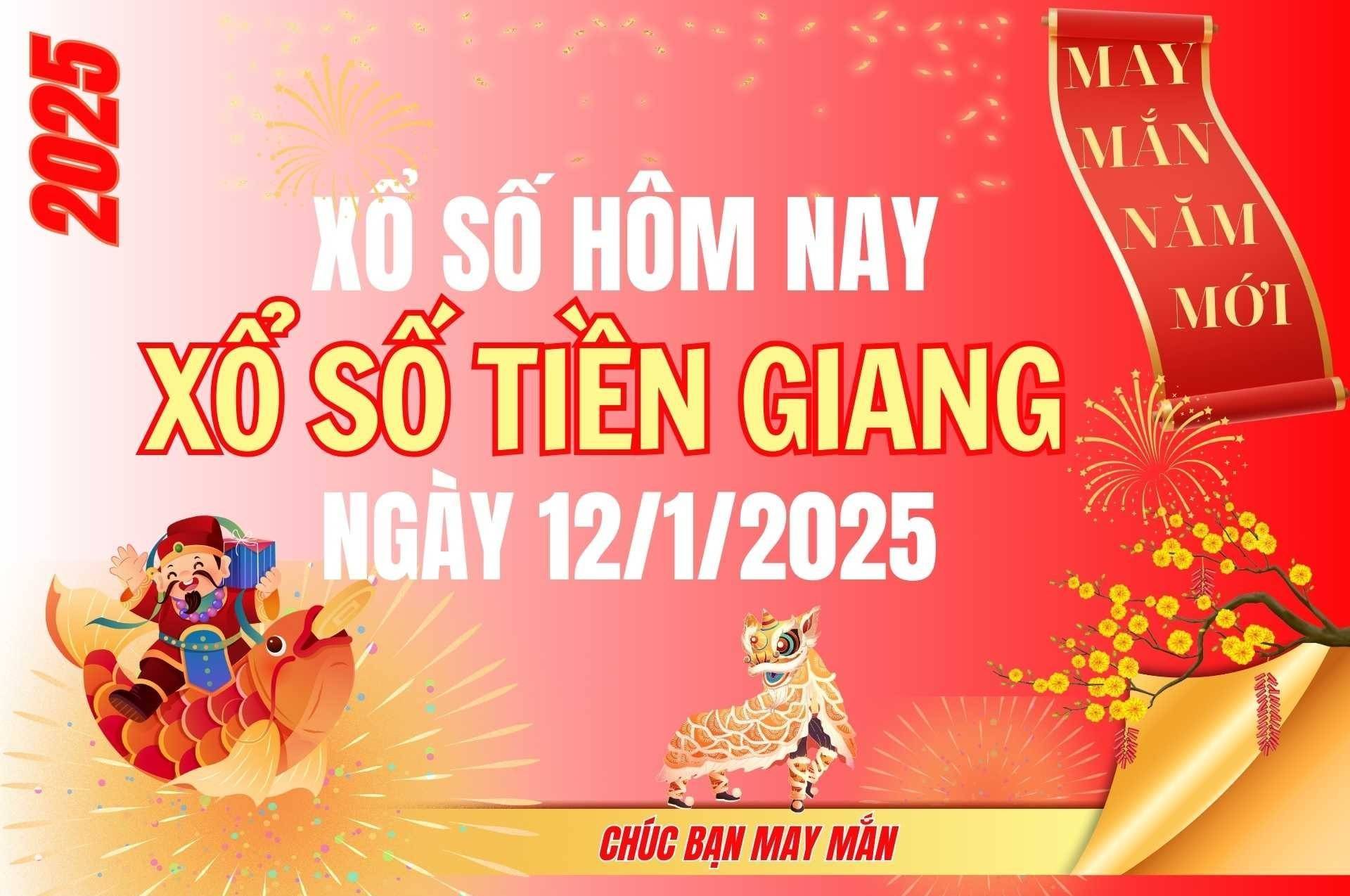 XSKG 12/1, Kết quả xổ số Kiên Giang hôm nay 12/1/2025, Trực tiếp XSKG ngày 12 tháng 1