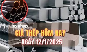 Giá thép hôm nay 12/1: Cuối tuần, giá thép trên sàn giao dịch tiếp đà giảm, thép trong nước ổn định