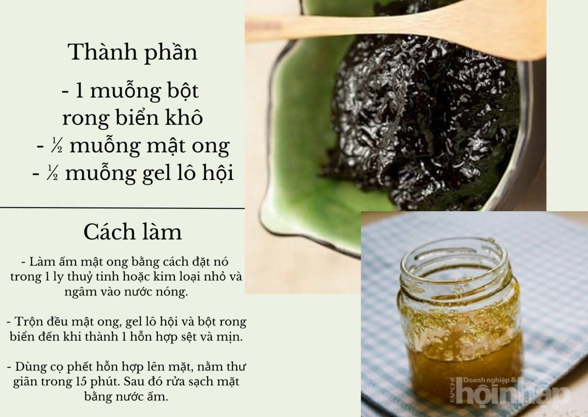 Bật mí một số tác dụng của rong biển trong làm đẹp Bật mí một số tác dụng của rong biển trong làm đẹp