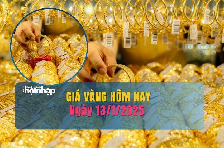 Giá vàng hôm nay 13/1: Giá vàng nhẫn tròn trơn tăng vọt 1,3 triệu đồng/lượng