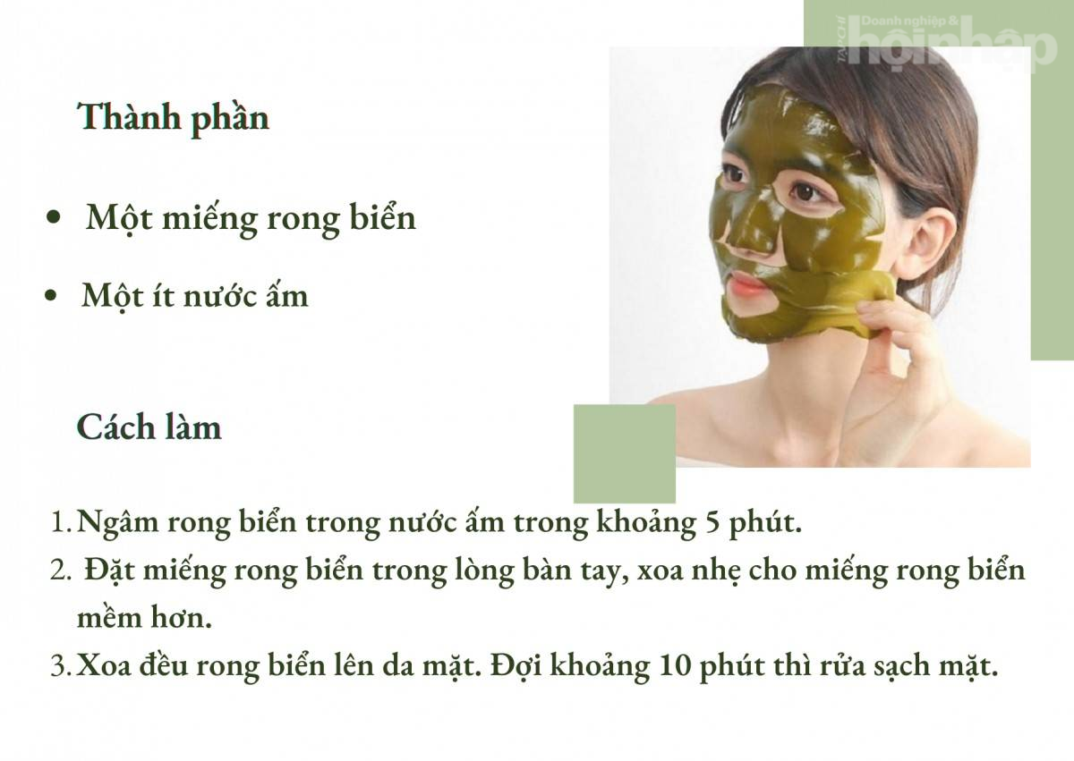 Bật mí một số tác dụng của rong biển trong làm đẹp Bật mí một số tác dụng của rong biển trong làm đẹp