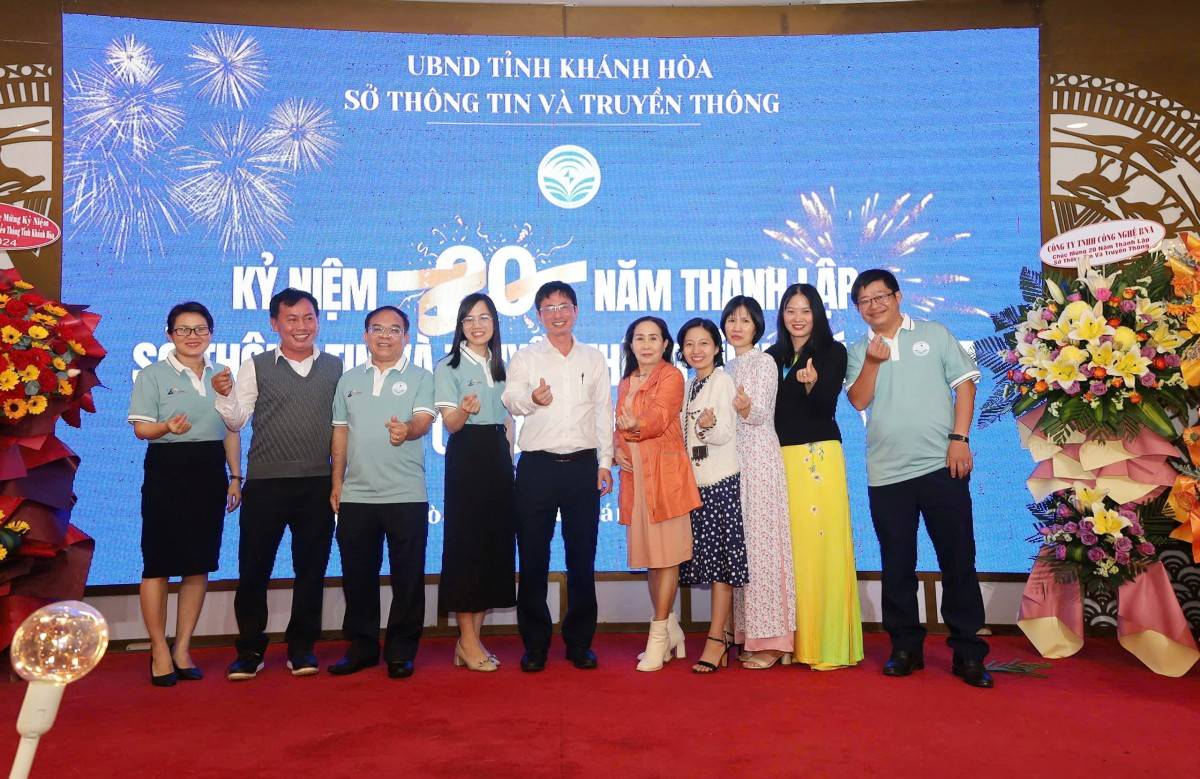 Sở Thông tin và Truyền thông Khánh Hòa: Tổng kết công tác năm 2024 và kỷ niệm 20 năm thành lập Sở Thông tin và Truyền thông Khánh Hòa: Tổng kết công tác năm 2024 và kỷ niệm 20 năm thành lập