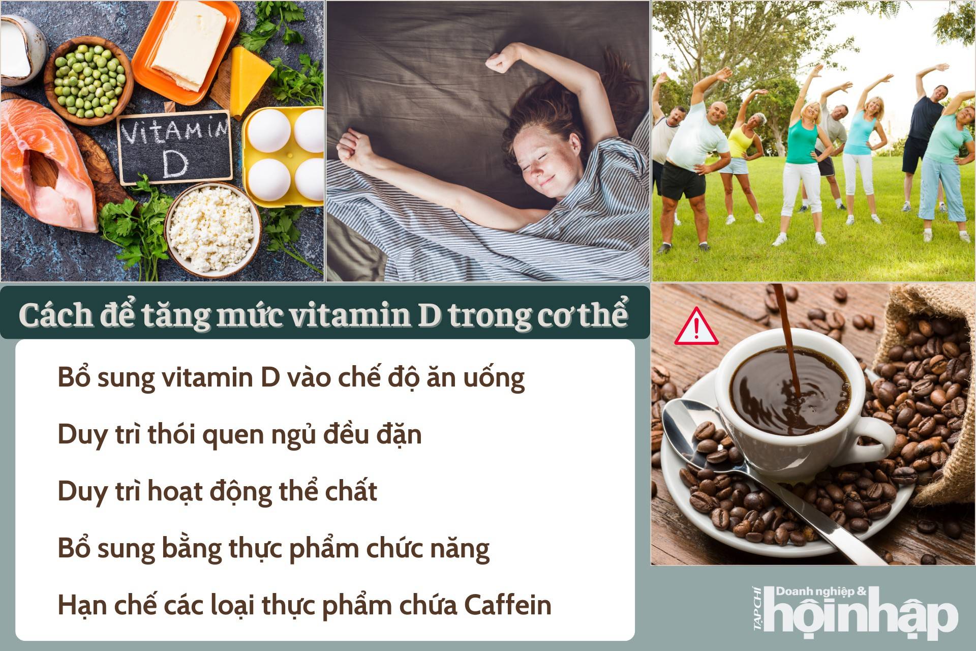 Cách để tăng mức vitamin D trong cơ thể