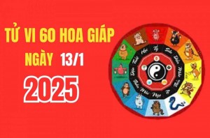 Tử vi 60 hoa giáp ngày 13/01/2025: Các tuổi Mùi, Dần, Tuất, Ngọ thuận buồm xuôi gió, rực rỡ về tài lộc