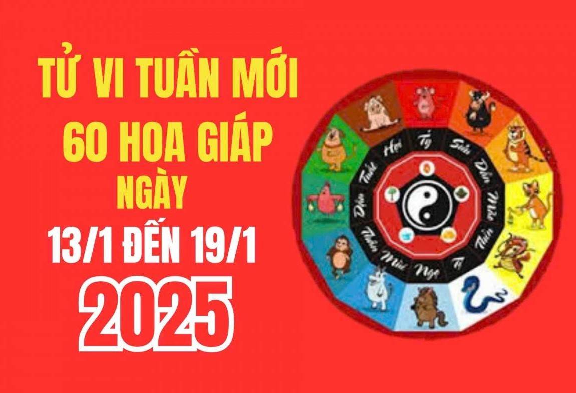 Tử vi tuần mới 60 hoa giáp từ 13/01 - 19/01/2025: Dự đoán chi tiết về tài chính, công việc, sức khỏe và tình cảm