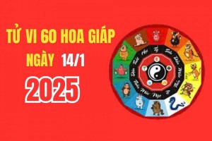 Tử vi 60 hoa giáp ngày 14/01/2025: Các tuổi Ngọ, Mão, Hợi, Mùi được quý nhân hỗ trợ, công việc và tài lộc hanh thông