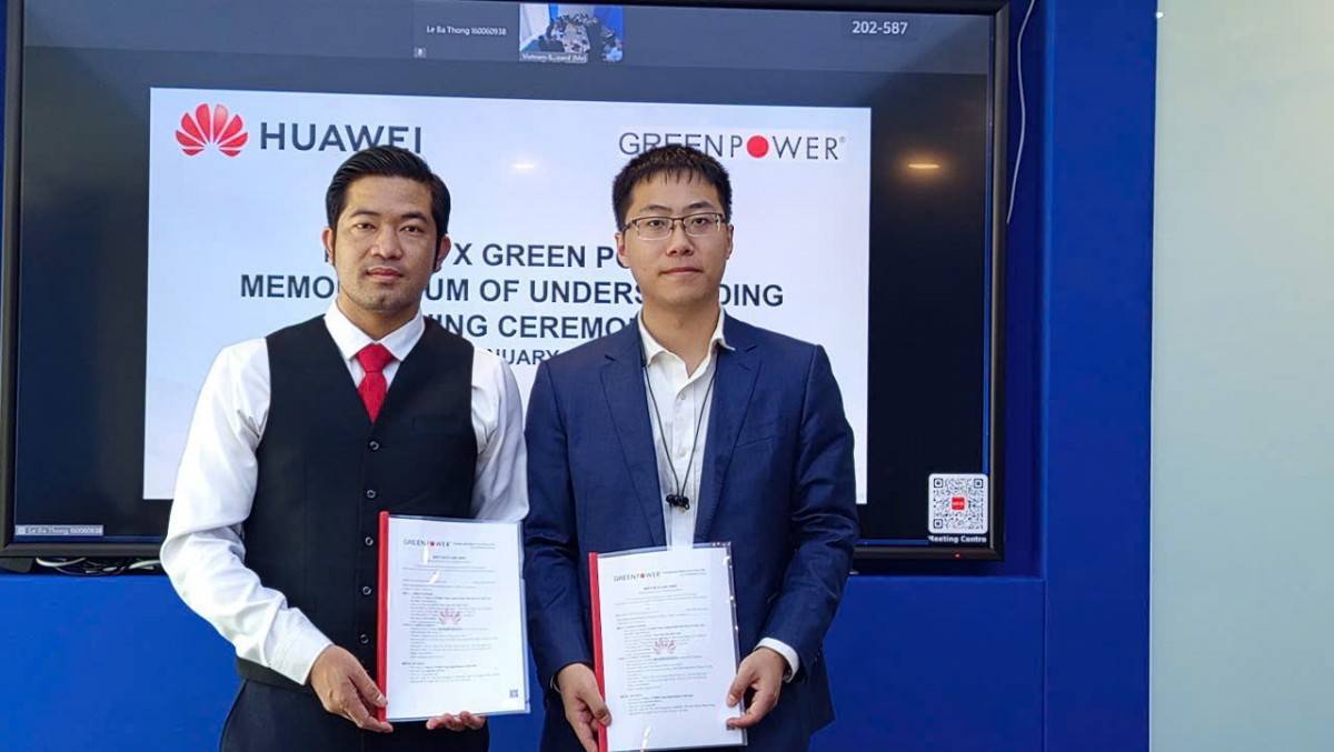 Hợp tác giữa Green Power và Huawei: Bước tiến lớn trong phát triển điện năng lượng mặt trời 100MWp Hợp tác giữa Green Power và Huawei: Bước tiến lớn trong phát triển điện năng lượng mặt trời 100MWp