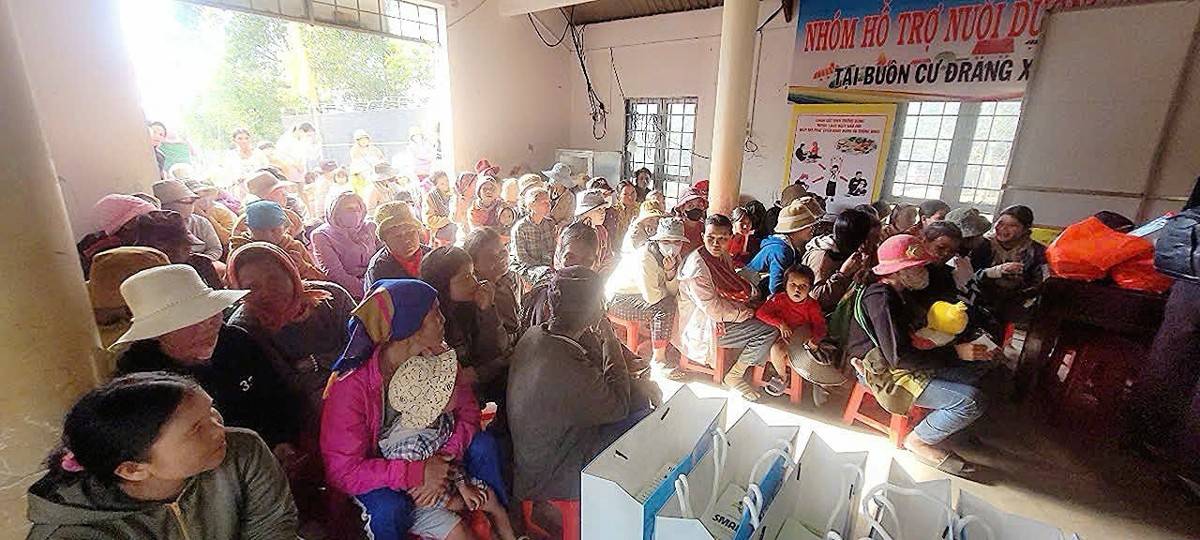 Đắk Lắk: chương trình “Tết yêu thương 2025” lan tỏa niềm vui và hy vọng tại buôn Cư Drang