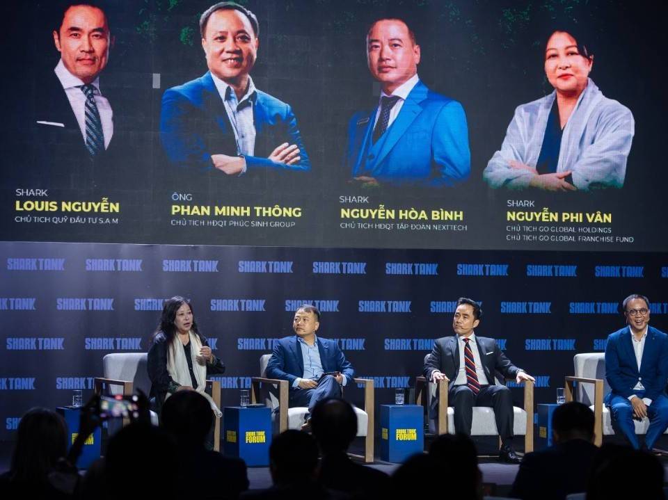 Shark Tank Forum 2025 – Đón sóng đầu tư trong kỷ nguyên xanh