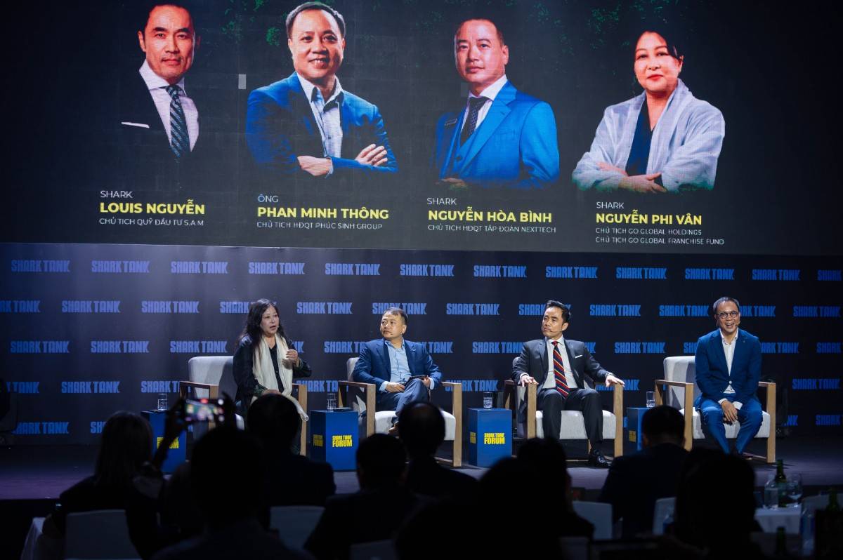 Shark Tank Forum 2025 – Đón sóng đầu tư trong kỷ nguyên xanh