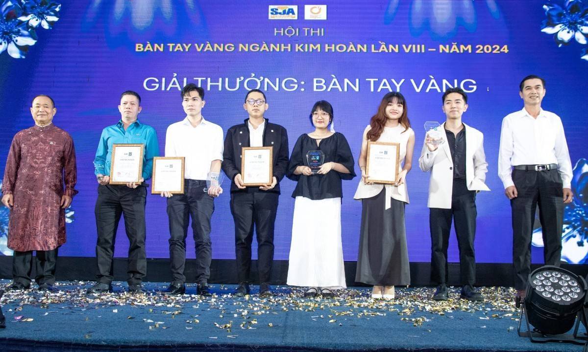 Hành trình toả sáng năm 2024 của Hội Mỹ nghệ kim hoàn đá quý TP.HCM