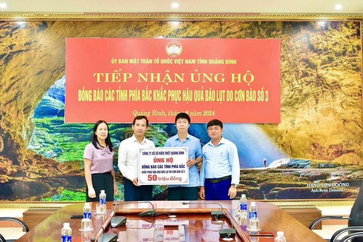 Công ty TNHH Một thành viên xổ số kiến thiết Quảng Bình tỏa sáng sứ mệnh vì cộng đồng