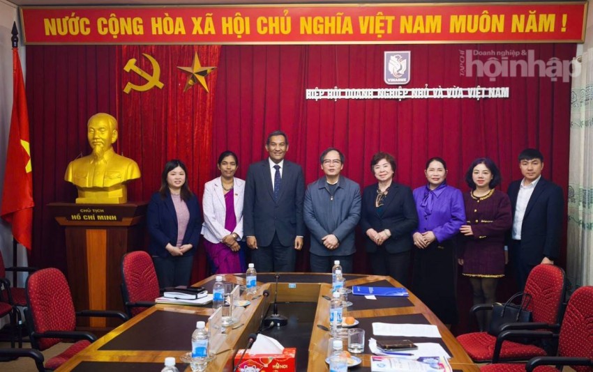 VINASME gặp gỡ Đại sứ Sri Lanka tại Việt Nam thúc đẩy kết nối giao thương