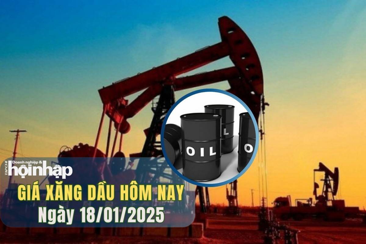 Giá xăng dầu hôm nay 18/1: Giá dầu Brent và WTI tiếp tục giảm