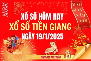 XSKG 19/1, Kết quả xổ số Kiên Giang hôm nay 19/1/2025, Trực tiếp XSKG ngày 19 tháng 1