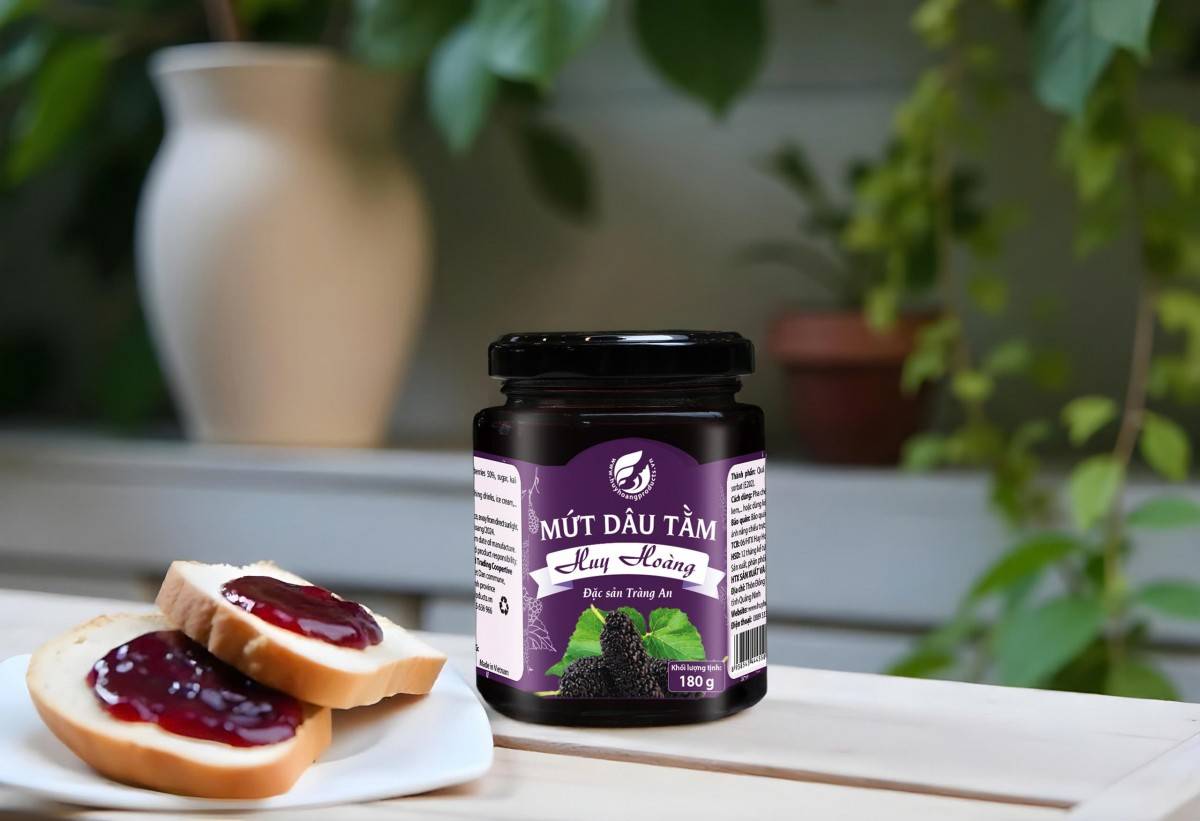 Quảng Ninh: Siro dâu tằm và Mứt dâu tằm Huy Hoàng lọt vào danh sách 25 sản phẩm OCOP '4 sao'