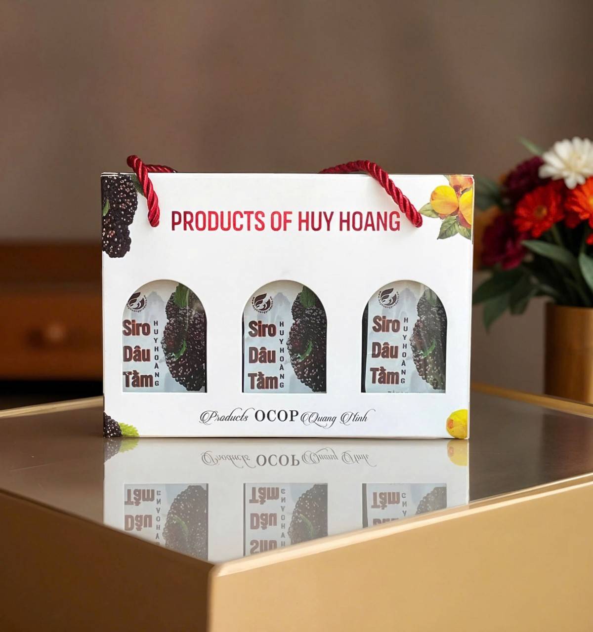 Quảng Ninh: Siro dâu tằm và Mứt dâu tằm Huy Hoàng lọt vào danh sách 25 sản phẩm OCOP '4 sao'