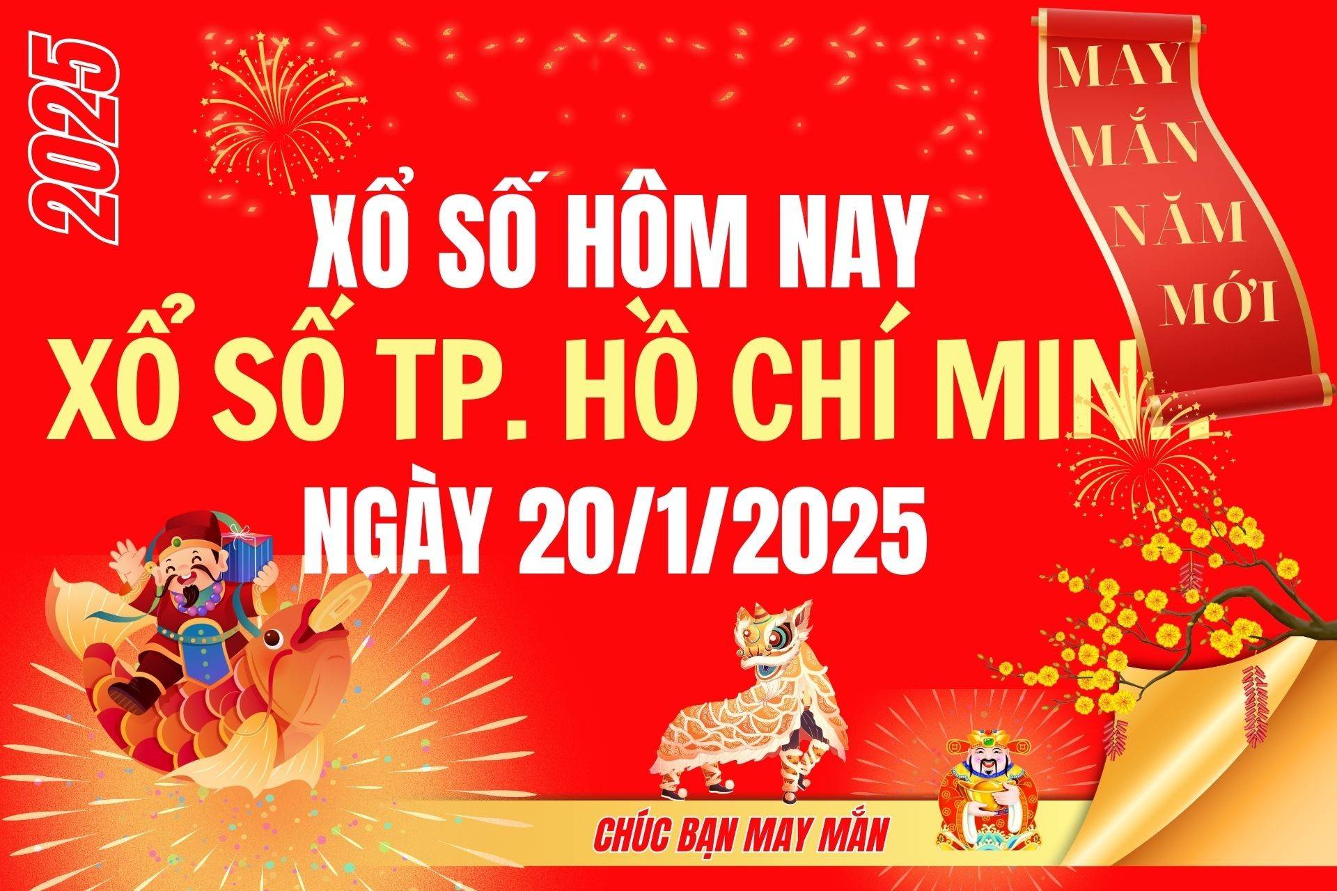 XSHCM 18/1, Kết quả xổ số Hồ Chí Minh hôm nay 18/1/2025, Trực tiếp XSHCM ngày 18 tháng 1