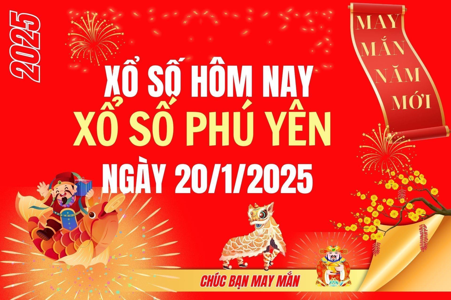 XSPY 27/1, Kết quả xổ số Phú Yên hôm nay 27/1/2025, Trực tiếp XSPY ngày 27 tháng 1