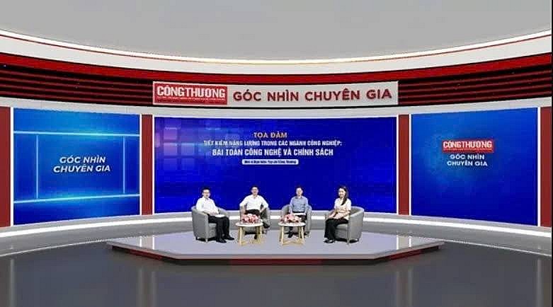 Các diễn giả dự Tọa đàm trực tuyến với chủ đề “Tiết kiệm năng lượng trong các ngành công nghiệp: Bài toán công nghệ và chính sách” do Tạp chí Công Thương tổ chức mới đây. (Nguồn: Tạp chí Công Thương)