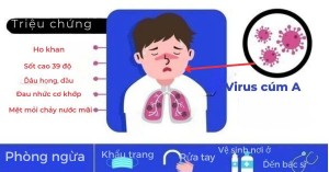 Dấu hiệu và triệu chứng của bệnh cúm loại A