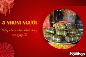 5 nhóm người không nên ăn nhiều bánh chưng ngày Tết