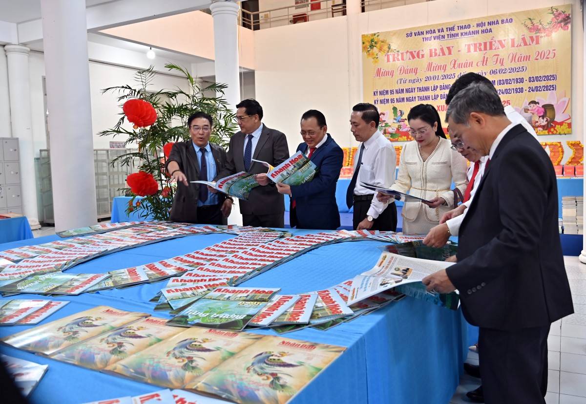 Hội báo Xuân Khánh Hòa 2025: Thu hút sự tham gia của hơn 200 đầu báo với trên 3.000 ấn phẩm Hội báo Xuân Khánh Hòa 2025: Thu hút sự tham gia của hơn 200 đầu báo với trên 3.000 ấn phẩm