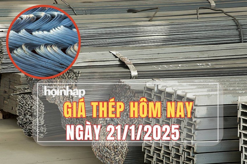 Giá thép hôm nay 21/1: Giá thép trên sàn Thượng Hải giảm mạnh, thép trong nước ổn định