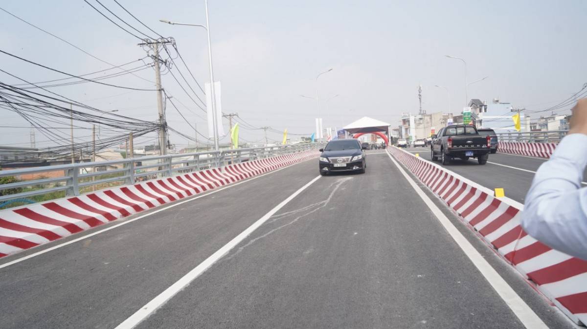 TP.HCM: Khánh thành Cầu Tân Kỳ Tân Quý và thông xe 7 công trình giao thông trọng điểm