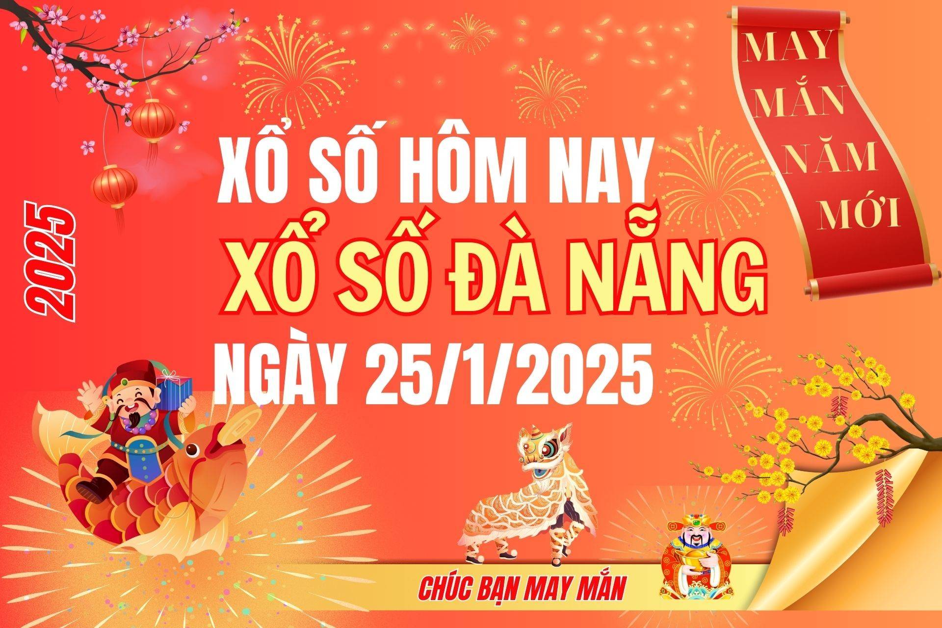 XSDNA 22/1, Kết quả xổ số Đà Nẵng hôm nay 22/1/2025, Trực tiếp XSDNA ngày 22 tháng 1
