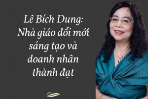 Lê Thị Bích Dung: Nhà giáo đổi mới sáng tạo và doanh nhân thành đạt