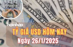 Tỷ giá USD hôm nay 26/1/2025: Đồng USD chốt tuần giao dịch giảm 0,58%, xuống mức 107,47 điểm