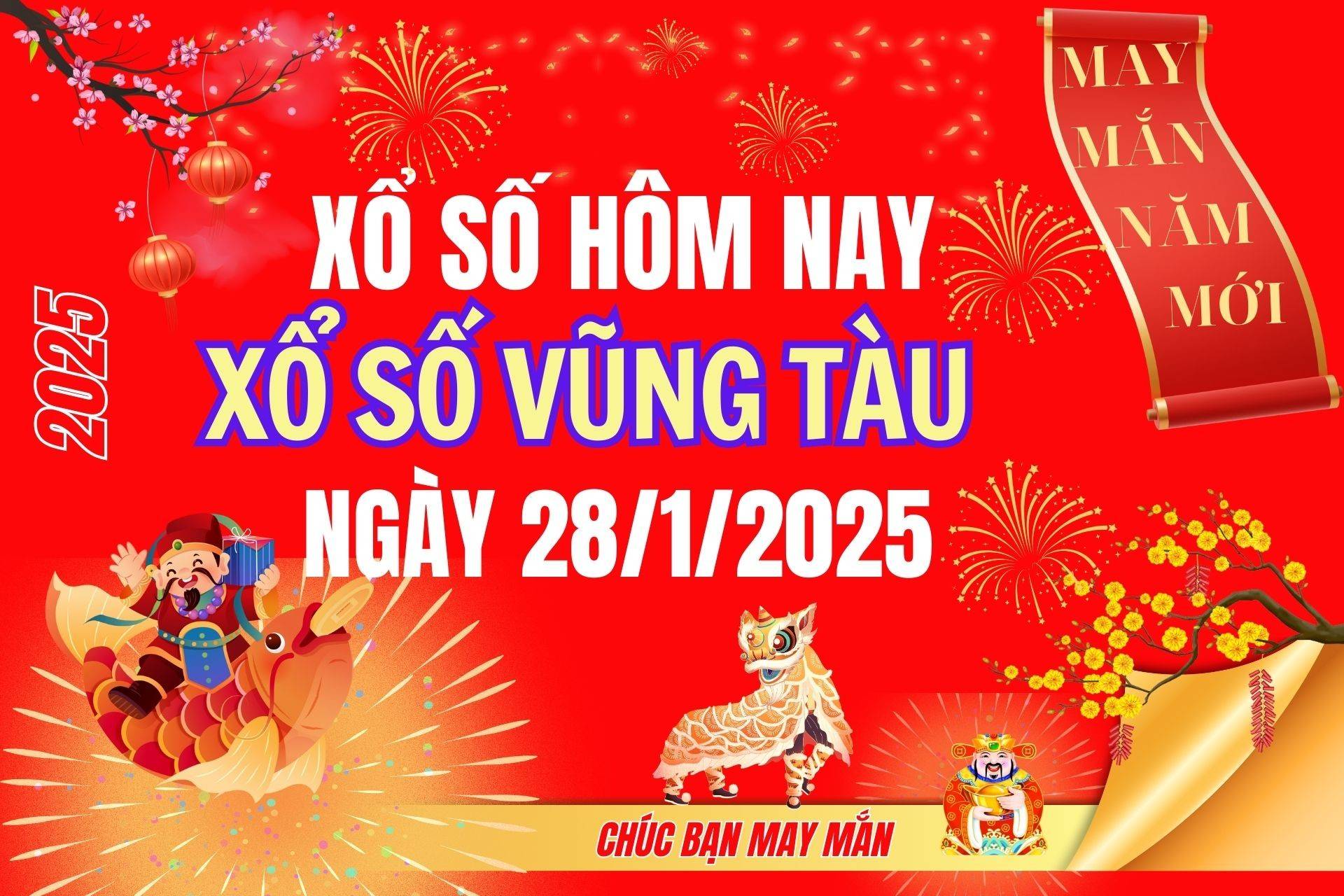 XSVT 21/1, Kết quả xổ số Vũng Tàu hôm nay 21/1/2025, Trực tiếp XSVT ngày 21 tháng 1
