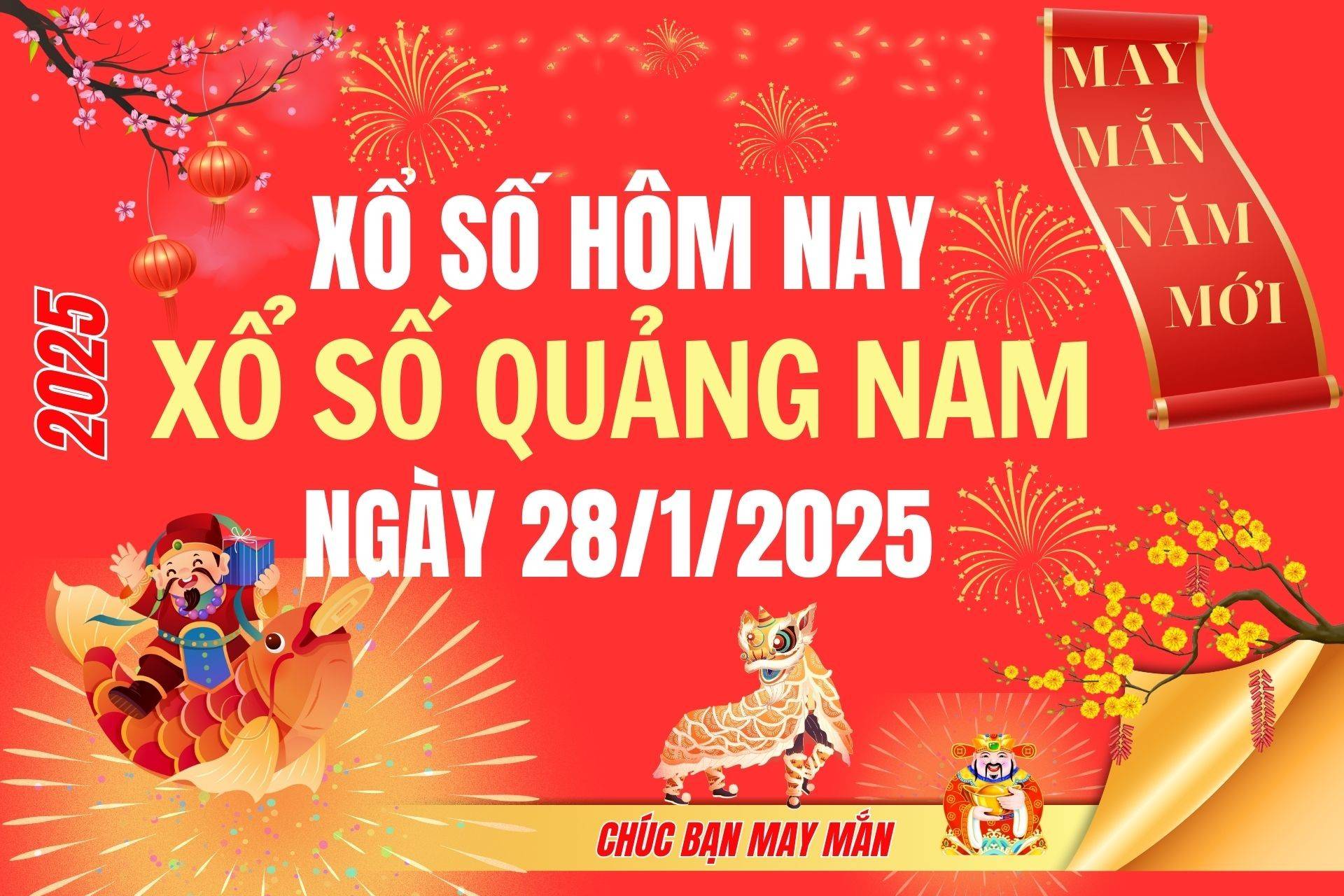 XSQNA 21/1, Kết quả xổ số Quảng Nam hôm nay 21/1/2025, Trực tiếp XSQNA ngày 21 tháng 1